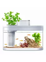 Умный аквариум Xiaomi Painting Geometry Amphibious Pro (fish tank+Wifi smart box+smart feeder)